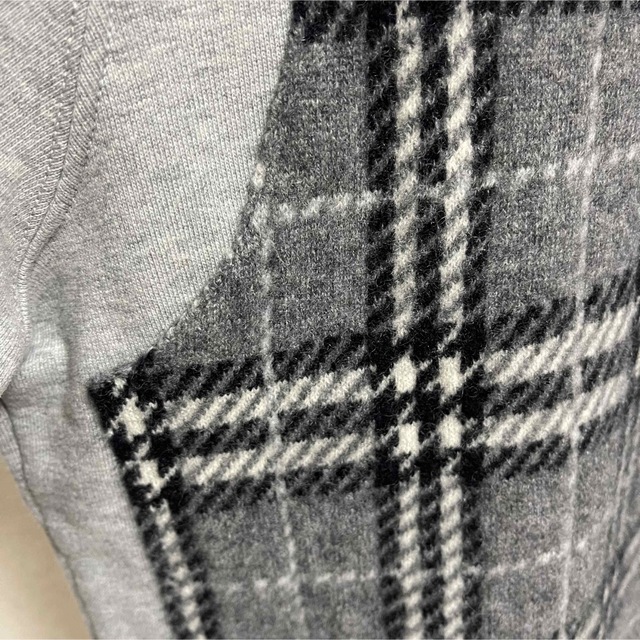 Burberry トレーナー スウェット チェック 総柄 TB ロゴ バーバリー 高