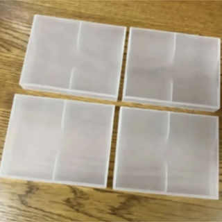 プラスチック名刺入れケースカードケース4個(キーケース/名刺入れ)
