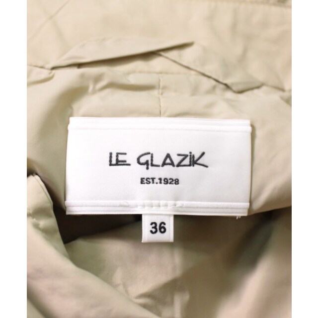 LE GLAZIK(ルグラジック)のLe glazik ルグラジック ステンカラーコート 36(S位) ベージュ 【古着】【中古】 レディースのジャケット/アウター(その他)の商品写真