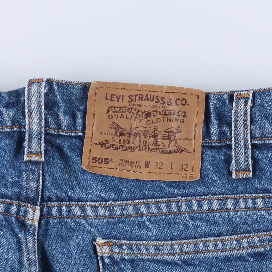 95年製　Levi's 505ジーンズ　製造工場番号501  US