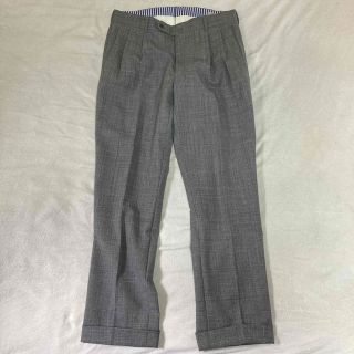 エルメス(Hermes)のqretailor fox brothers glen check slacks(スラックス)