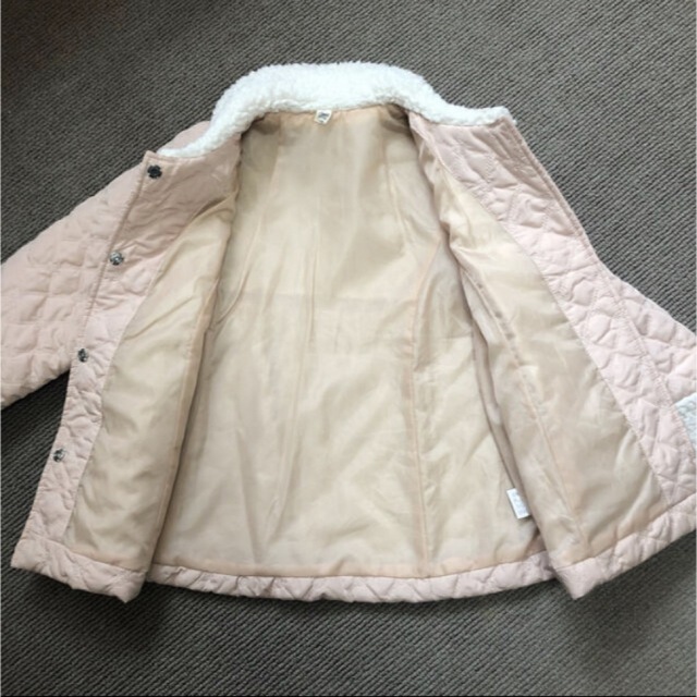 中わたコート☆サイズ120 キッズ/ベビー/マタニティのキッズ服女の子用(90cm~)(コート)の商品写真