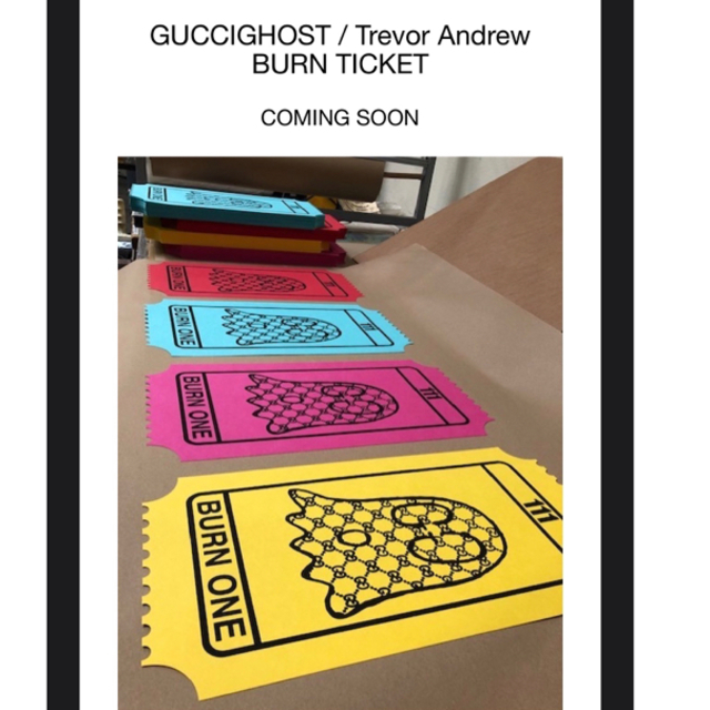 Gucci(グッチ)のGUCCI GHOST  Trevor Andrew BURN TICKET チケットのチケット その他(その他)の商品写真