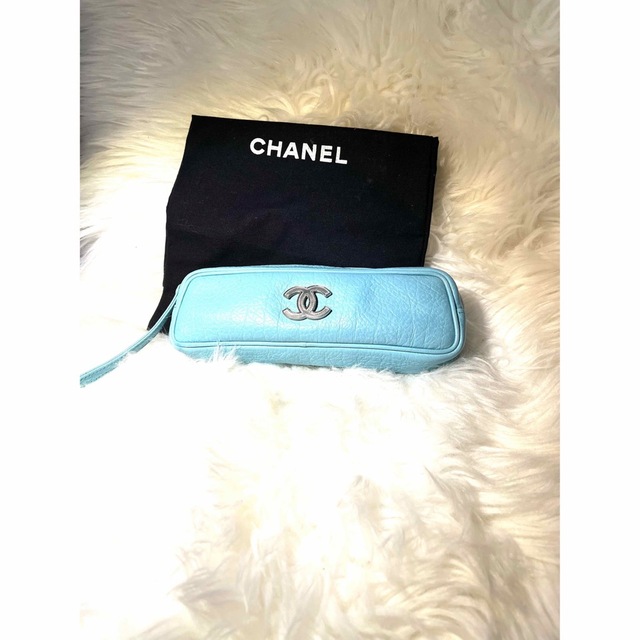 レア　CHANEL ポーチ　ペンケース　シャネル