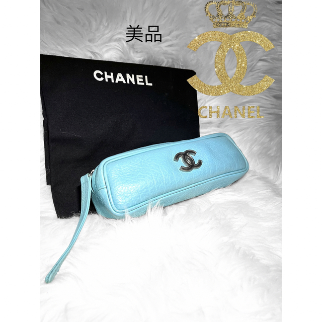 レア　CHANEL ポーチ　ペンケース　シャネルCHANELココシャネ