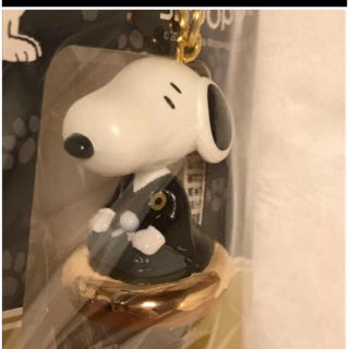 スヌーピー(SNOOPY)の【非売品】スヌーピー　キーホルダー　限定品　着物　袴(キャラクターグッズ)