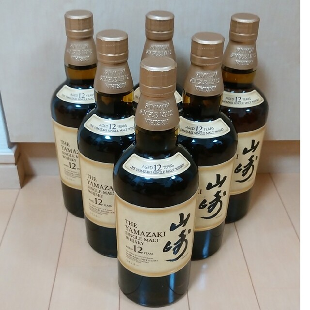 未使用品】 山崎12年 700ml 6本 ウイスキー - mahweb.com