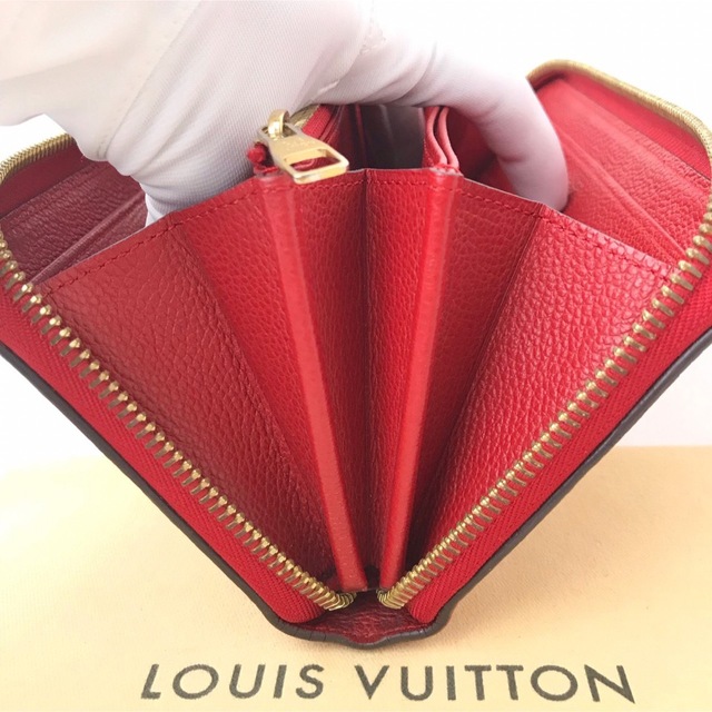 LOUIS VUITTON - 【超美品】【希少】ルイヴィトン☆長財布☆赤色 LOUIS VUITTON - 【超美品】【希少】ルイヴィトン☆長財布☆赤色