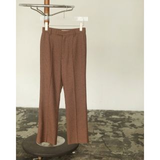 トゥデイフル(TODAYFUL)のTODAYFUL Tweed Cropped Pants 38 (クロップドパンツ)