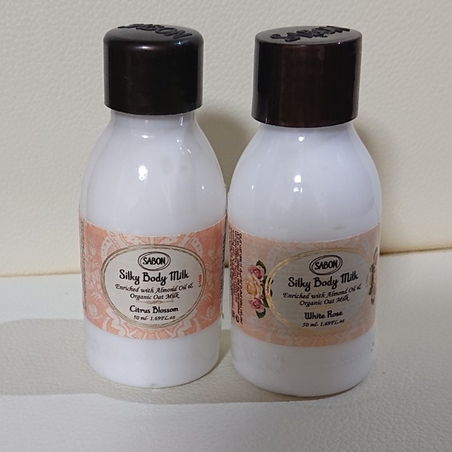 SABON(サボン)のSABON シルキーボディミルク 50ml ×2本 コスメ/美容のボディケア(ボディローション/ミルク)の商品写真