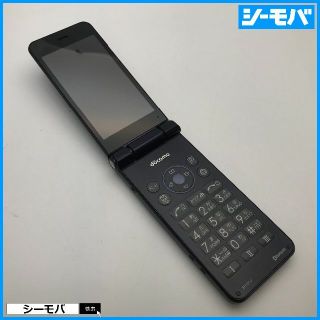 シャープ(SHARP)の610 SIMフリー SH-01J 中古ドコモガラケー docomoブラック(携帯電話本体)