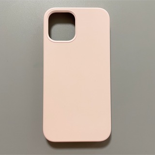 アップル(Apple)の【ORNARTO】シリコンケース ピンク iPhone 12 / 12 Pro(iPhoneケース)