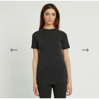 ワイスリー(Y-3)のY-3 ウィメンズ Fine Knit Top XSサイズ(Tシャツ(半袖/袖なし))