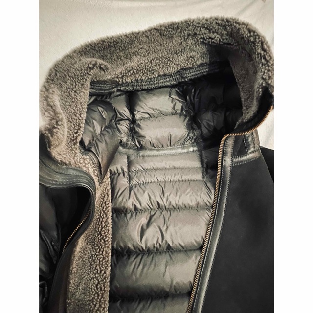 驚きの値段で SHEARLING テンシ Ten-c - Ten-c HOODED ブラック LINER