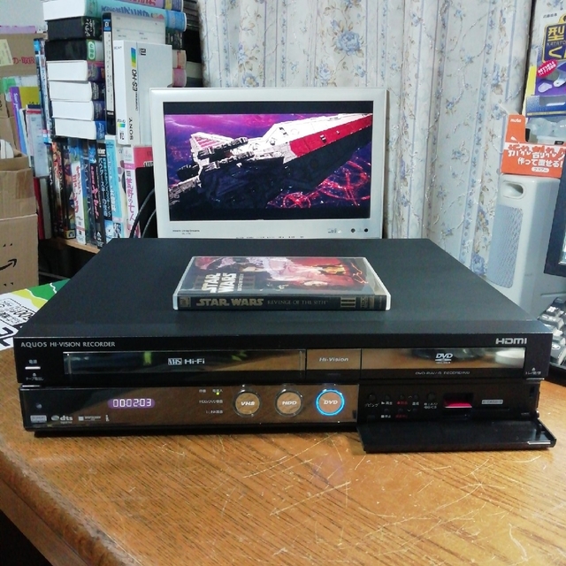 SHARP HDD/DVD/VHSレコーダー【DV-ACV52】 6