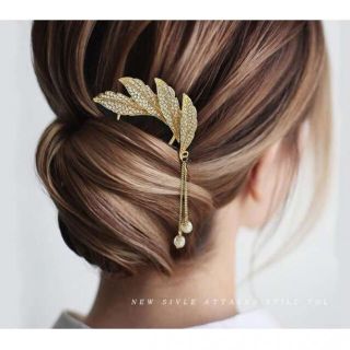 the virgins bijou V velvet hair pin ヘアアクセサリー ヘアピン www