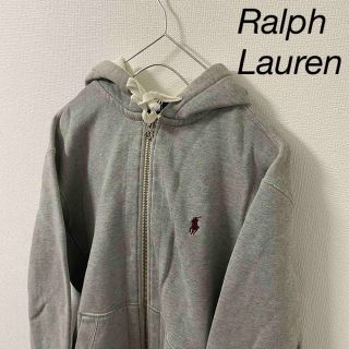 RalphLaurenラルフローレンスウェットパーカーグレー灰長袖mY2Kメンズ-