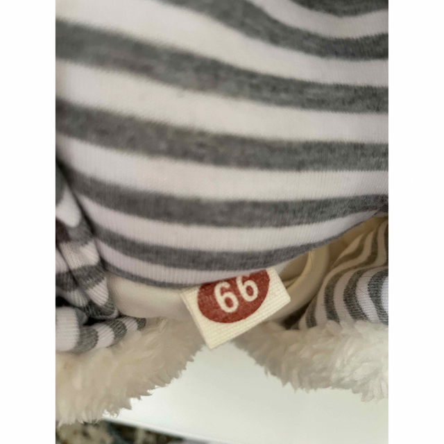 【アウター2点】ベビー  フットスリープジャンプスーツ キッズ/ベビー/マタニティのベビー服(~85cm)(ロンパース)の商品写真