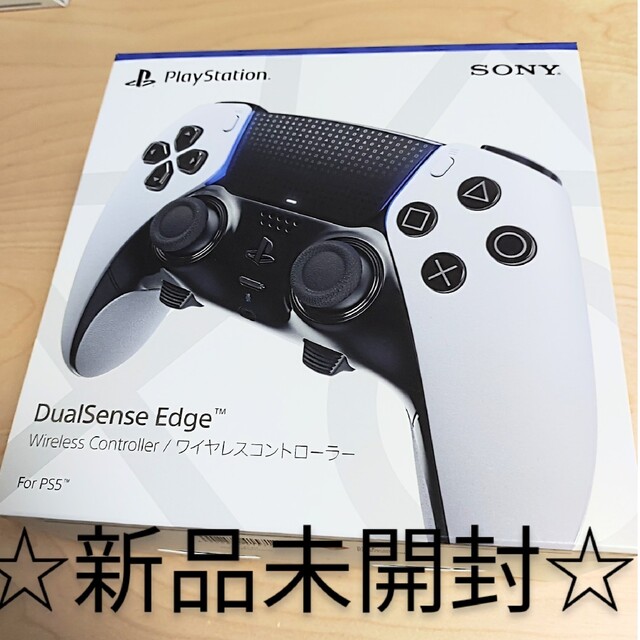 PS5 DualSense edge ワイヤレスコントローラ 新品未使用 箱破れ www