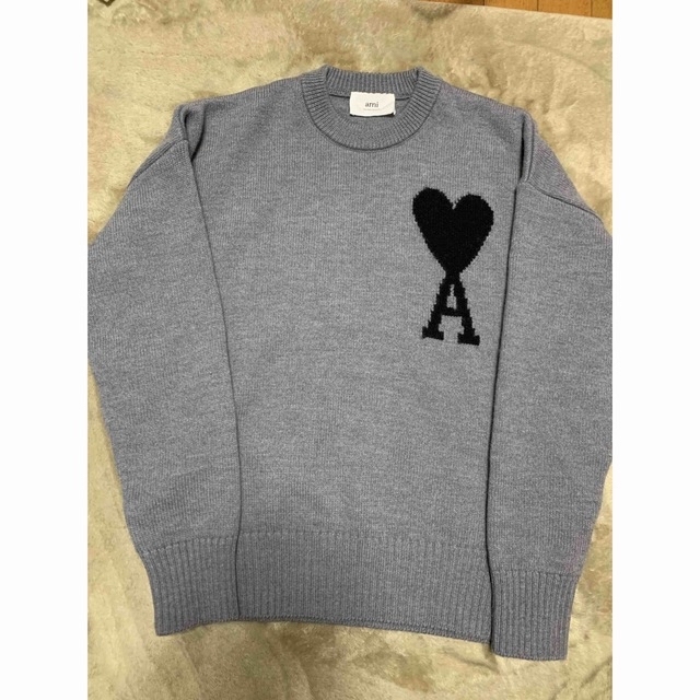 品質は非常に良い アミパリス AMI Paris ロゴ クルーネックセーター