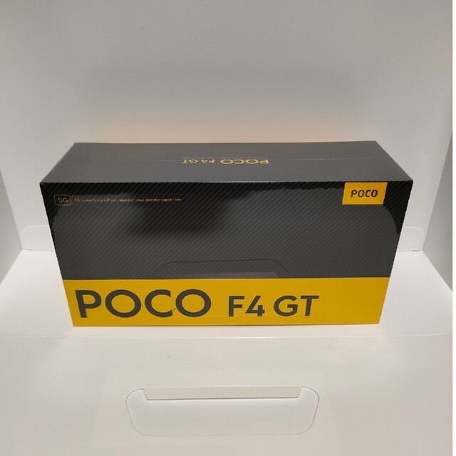 POCO F4 GT 8GB + 128GB Black　新品未開封 1