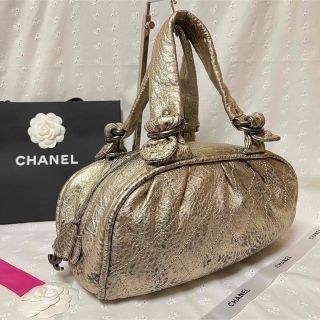 シャネル(CHANEL)の専用★シャネル CHANEL  シャンパンゴールド ハンドバッグ(ハンドバッグ)