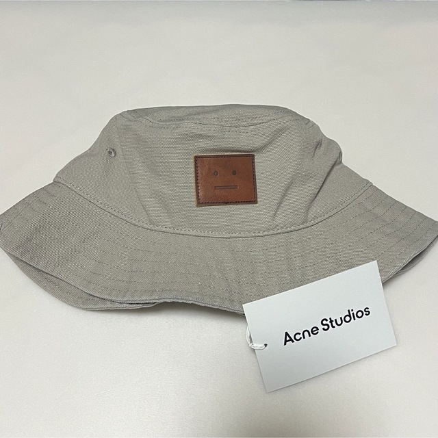 Acne Studios(アクネストゥディオズ)の新品 Acne Studios アクネストゥディオズ キャンバス バケットハット レディースの帽子(ハット)の商品写真