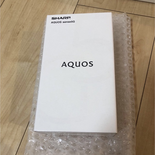 品質が保証！ 【新品未開封】simフリー SHARP AQUOS sense5G