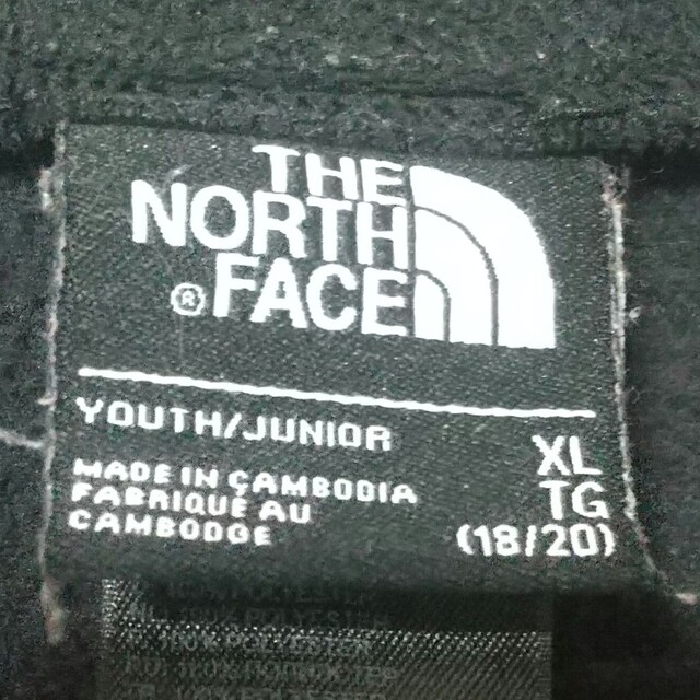 THE NORTH FACE(ザノースフェイス)のノースフェイス ポーラテック  フリース 黒 キッズ  XL キッズ/ベビー/マタニティのキッズ/ベビー/マタニティ その他(その他)の商品写真