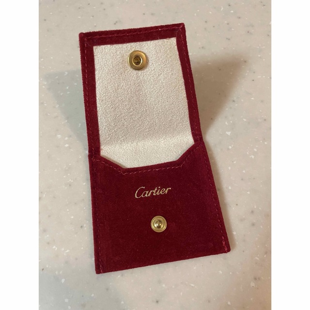 Cartier(カルティエ)の新品未使用　カルティエ リングケース 巾着袋　紙袋 レディースのファッション小物(ポーチ)の商品写真