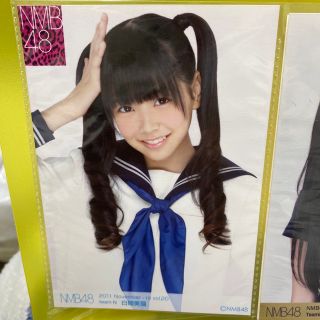 エヌエムビーフォーティーエイト(NMB48)のNMB48 白間美瑠 生写真(アイドルグッズ)