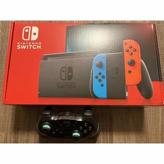 Nintendo Switch - 【中古】Nintendo Switch本体 + 社外製コントローラー