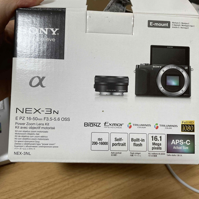 SONY デジタル一眼カメラ パワーズームレンズキット NEX-3N NEX-3