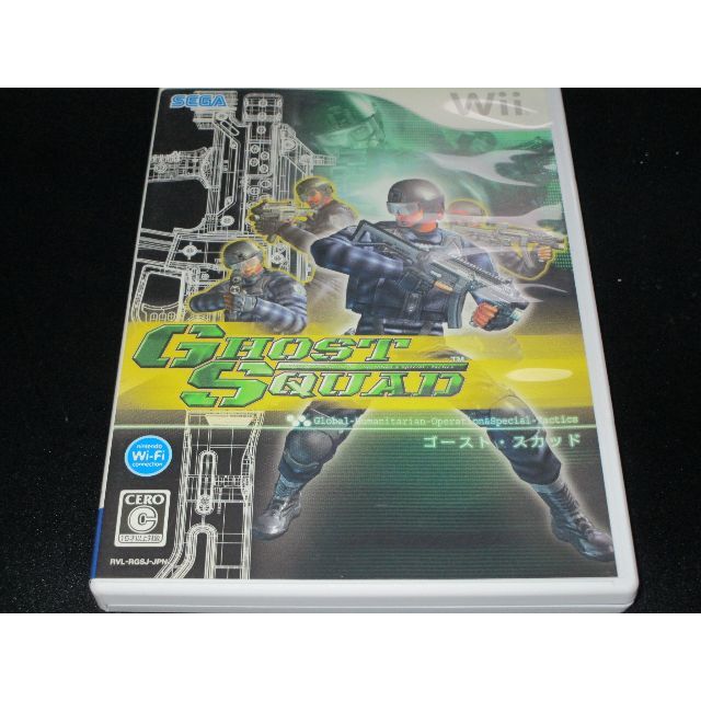 Wii(ウィー)のWii 用ソフト●●●ゴースト・スカッド エンタメ/ホビーのゲームソフト/ゲーム機本体(家庭用ゲームソフト)の商品写真