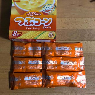 ポッカサッポロのつぶコーンスープ　6食分(インスタント食品)