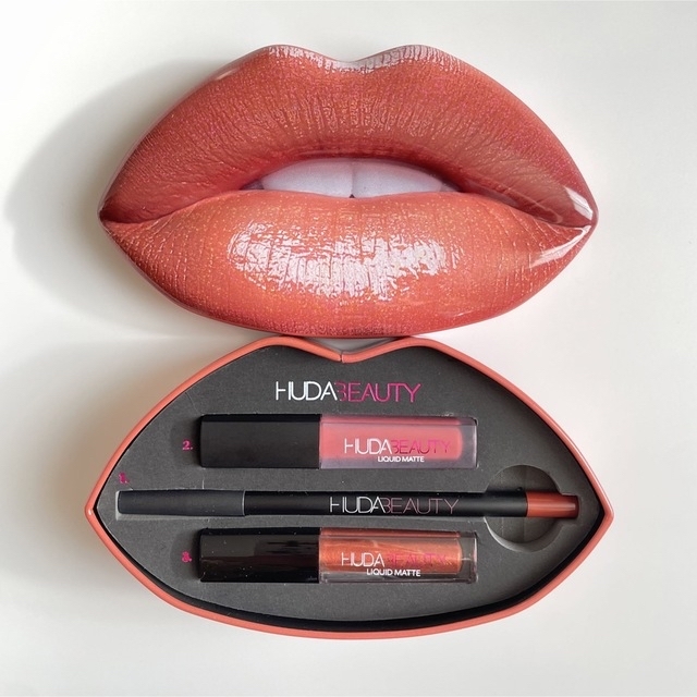 HUDA BEAUTY ペン リキッド グロス 4点セット 再入荷 新品未使用