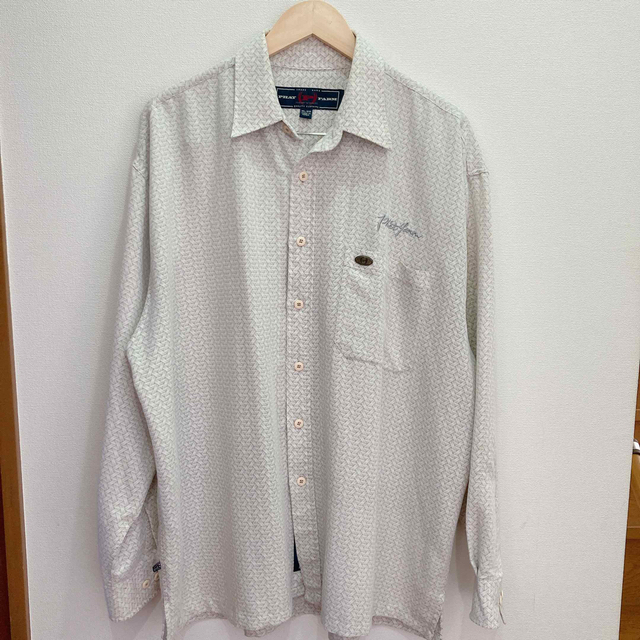 PHATFARM(ファットファーム)のPHAT FARM ビンテージ　90's 長袖　シャツ　XL ホワイト メンズのトップス(シャツ)の商品写真