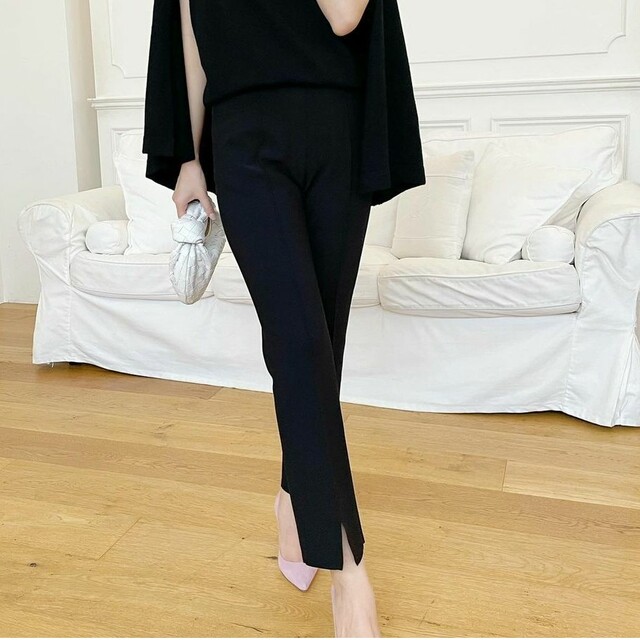 GINGER掲載商品】 eneu slit easy pants superior-quality.ru:443