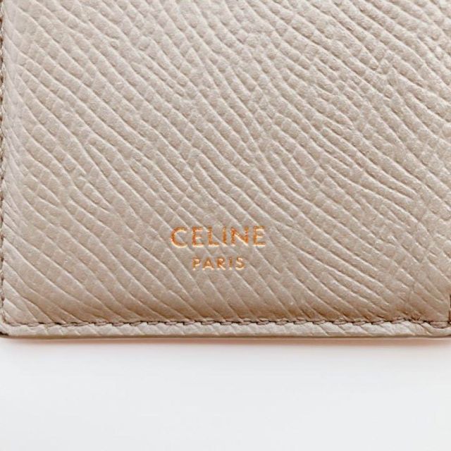 celine(セリーヌ)の☆セリーヌ☆ レザー グレー コインケース レディースのファッション小物(名刺入れ/定期入れ)の商品写真