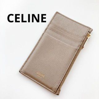 セリーヌ(celine)の☆セリーヌ☆ レザー グレー コインケース(名刺入れ/定期入れ)