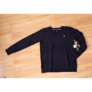 ユーエスポロアッスン(U.S. POLO ASSN.)のU.S. POLO ASSN●ソフトタッチ　Vネックセーター●XL(ニット/セーター)