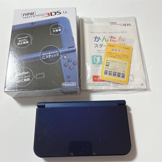 NEWニンテンドー3DS LL メタリックブルー-