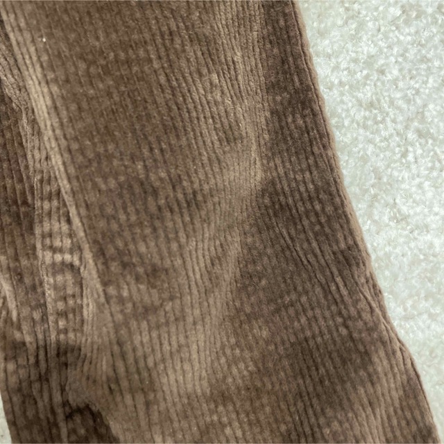 ZARA KIDS(ザラキッズ)のコーデュロイサロペット　ブラウン 100 110サイズ キッズ/ベビー/マタニティのキッズ服女の子用(90cm~)(その他)の商品写真