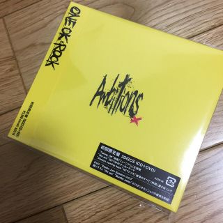 ワンオクロック(ONE OK ROCK)のambitious CD.DVD初回限定盤(ポップス/ロック(邦楽))