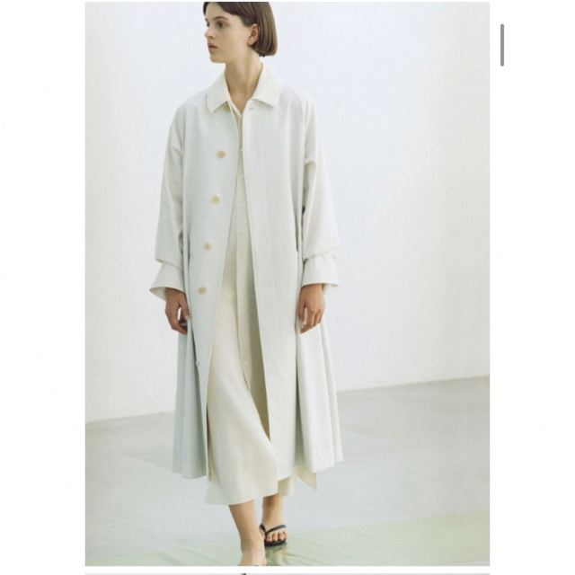 AURALEE(オーラリー)のAURALEE  LONG SOUTIEN COLLAR COAT  レディースのジャケット/アウター(ロングコート)の商品写真