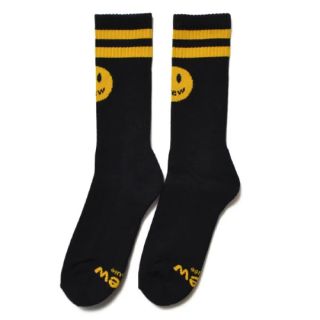 ドリューハウス(drew house)のdrew house Striped Mascot Socks ブラック(ソックス)