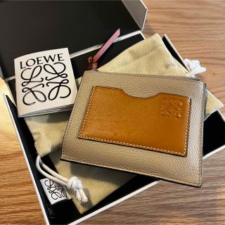 LOEWE - ロエベ 財布 コインカードホルダーラージ(ソフトグレイン
