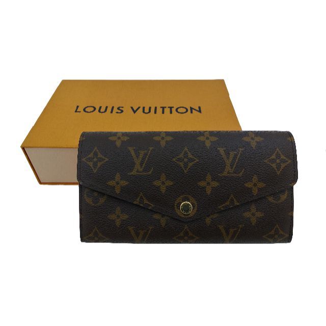 ラッピング不可】 LOUIS ポルトフォイユ・サラ長財布 ヴィトン
