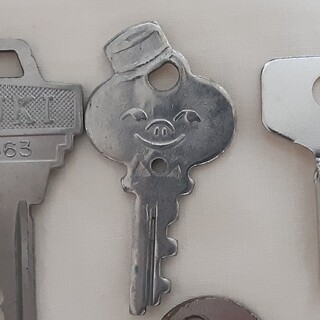 A-2 古い鍵いろいろ /まとめ売り /アンティーク 鍵 ビンテージ 昭和レトロ