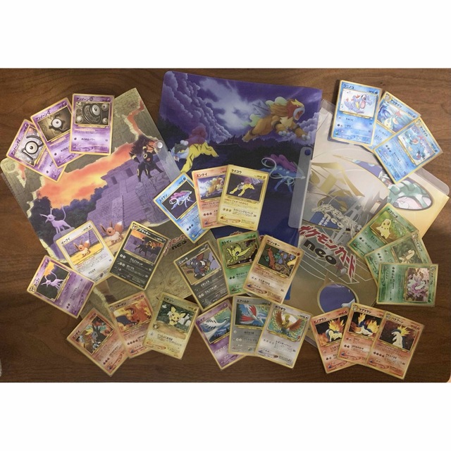 ポケモンカードNeo プレミアムファイル2/3/金銀発売記念 コンプリートセット